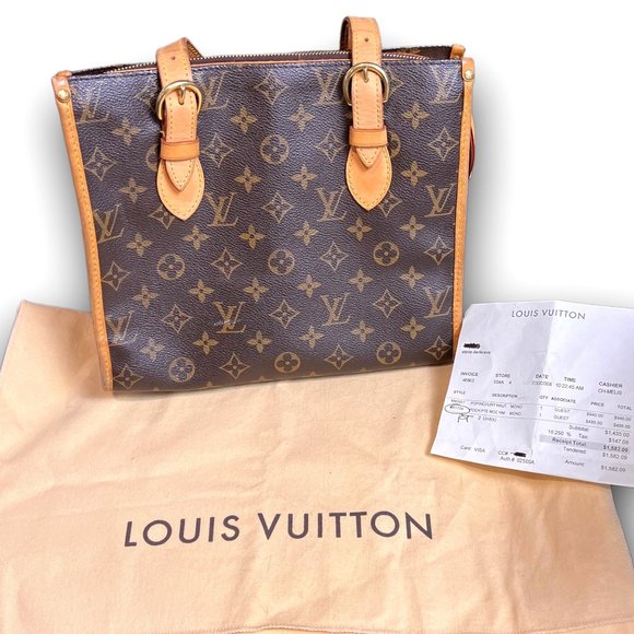 Louis Vuitton Popincourt Haut Monogram Shoulder Bag Retired